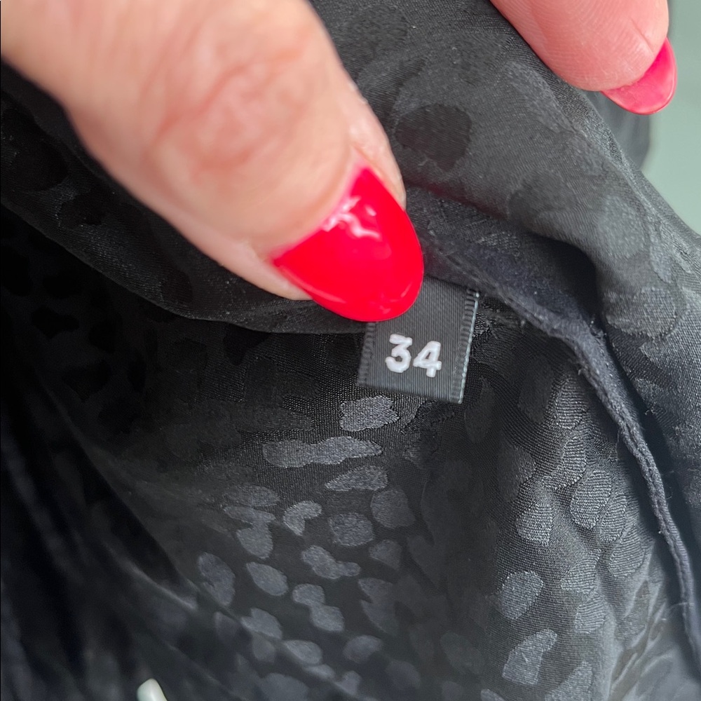 Balmain Black Long Sleeve Dress - Picture 8 of 12